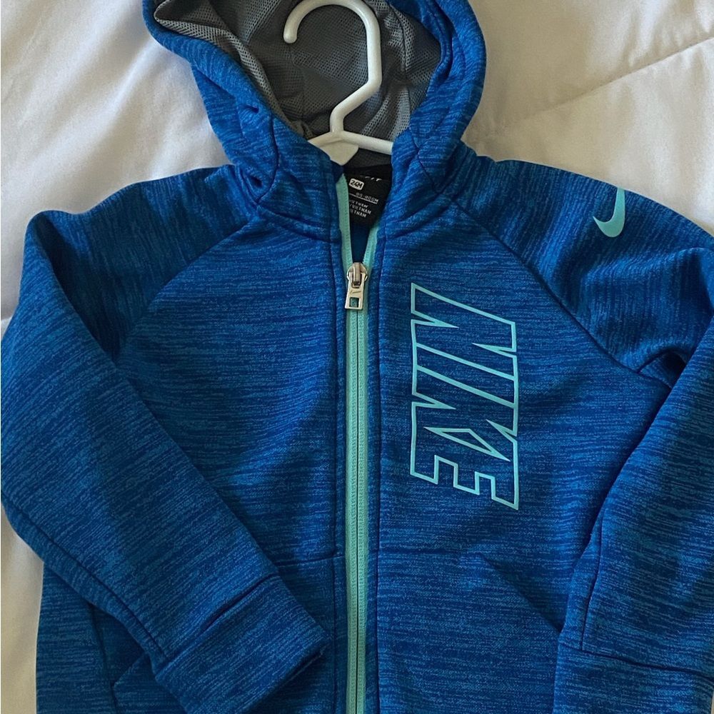 Nike Kids Blue Toddler Hoodie sz 24mth